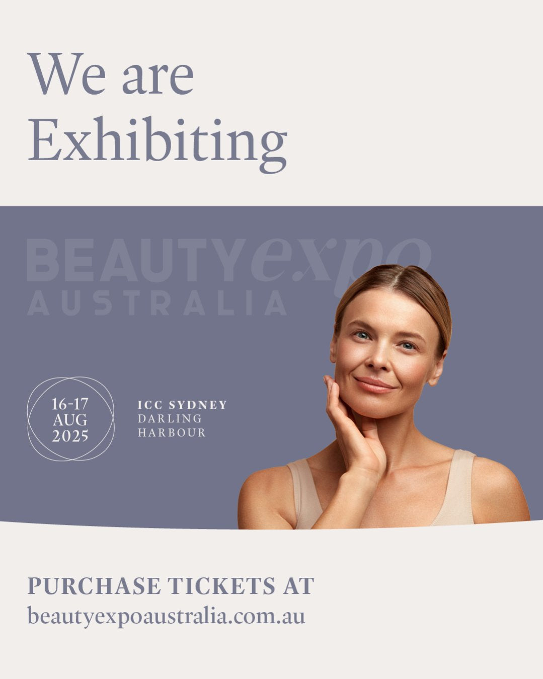 COME SEE US AT BEAUTY EXPO